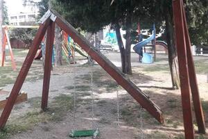 Dječji park u Bijelom Polju ponovo na meti vandala