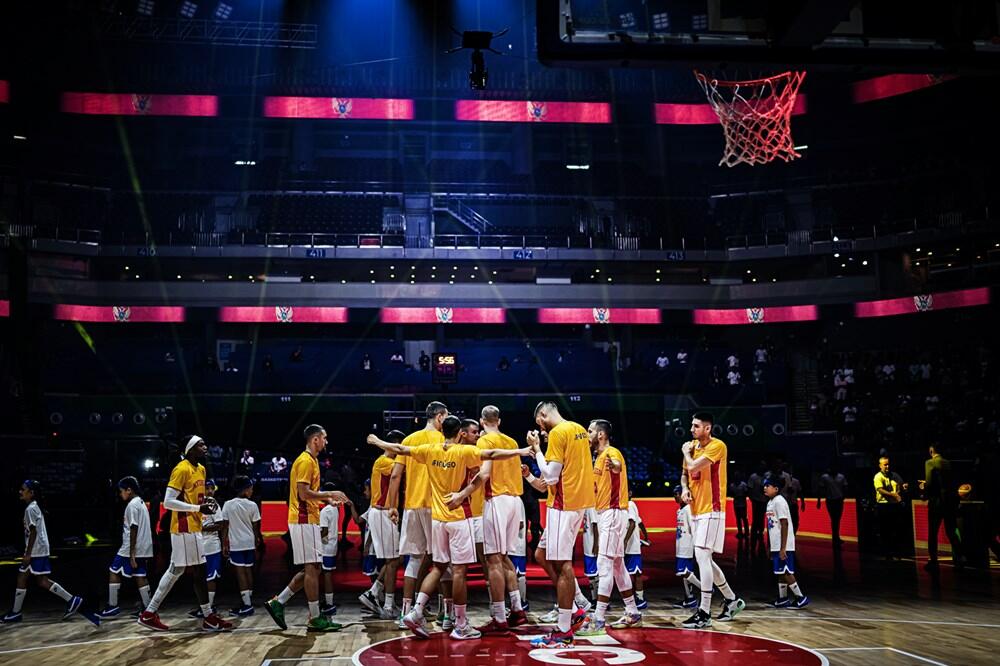 Košarkaši Crne Gore tokom SP u Manili, Foto: FIBA