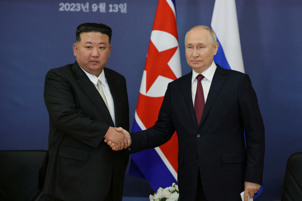 Kim i Putin, Foto: Reuters