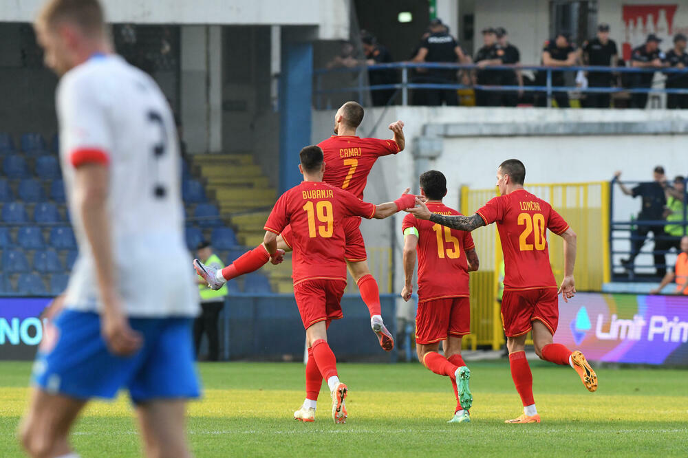 Camaj slavi gol protiv Češke u junu