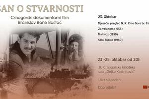 Dokumentarci Bana Bastaća na reviji u Crnogorskoj kinoteci