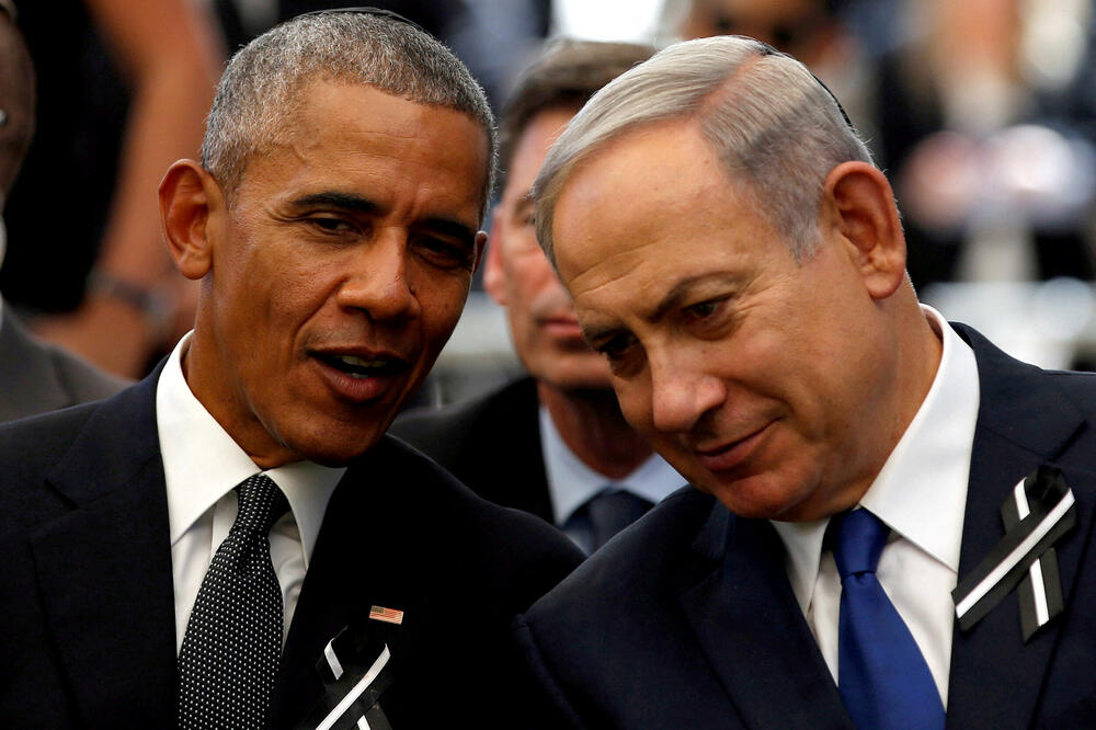 Obama i Netanjahu u Jerusalimu 2016., Foto: Rojters