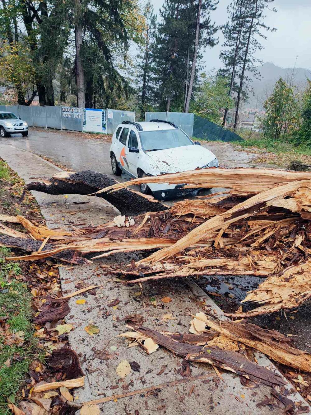 <p>Crveni meteoalarm izdat je za danas za područje cijele države zbog vremenskih prilika</p>