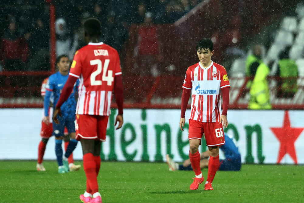 Hvang tokom utakmice sa Lajpcigom, Foto: Reuters