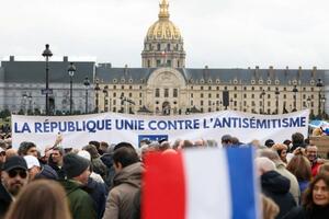 Francuska: Marš protiv antisemitizma podržala desnica, ali ne i...