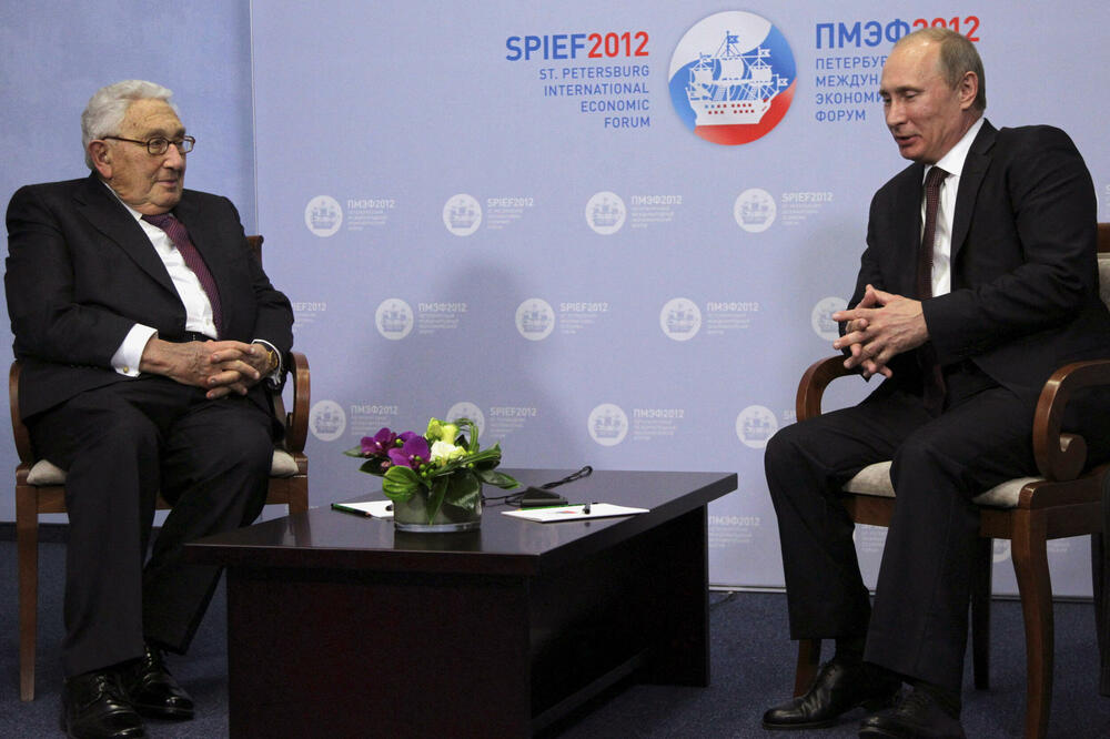 Kisindžer i Putin: Sastanak iz 2012. godine, Foto: Reuters