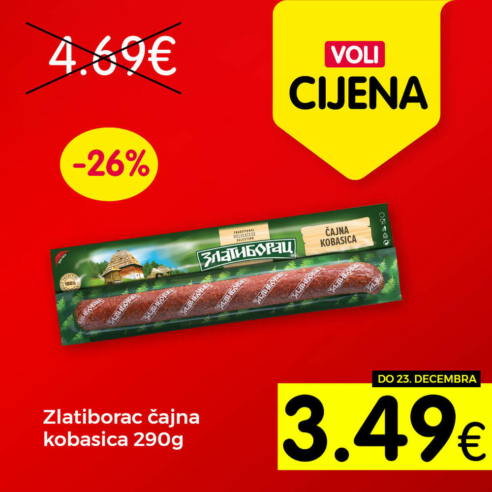 <p>Širok izbor proizvoda po najpovoljnijim cijenama na tržištu u svim Voli i Naš diskont marketima.</p>