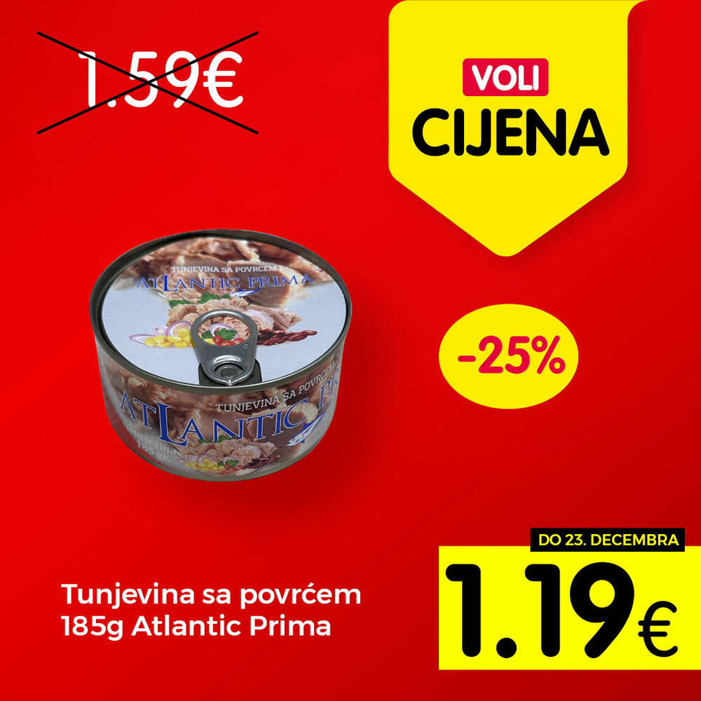 <p>Širok izbor proizvoda po najpovoljnijim cijenama na tržištu u svim Voli i Naš diskont marketima.</p>