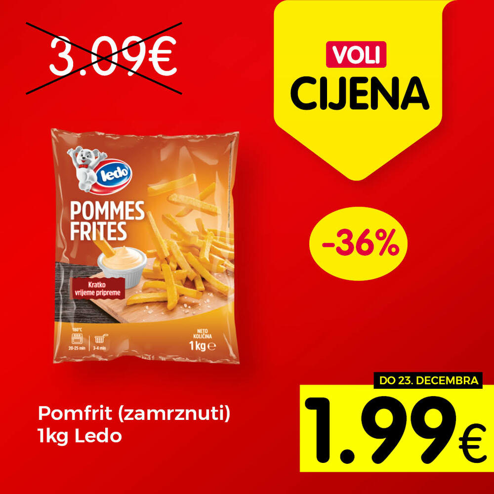 <p>Širok izbor proizvoda po najpovoljnijim cijenama na tržištu u svim Voli i Naš diskont marketima.</p>