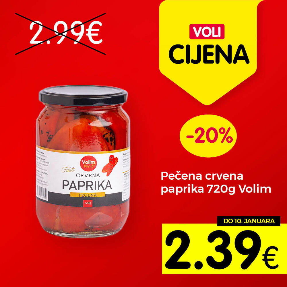 <p>Posjetite neki od VOLI ili Naš diskont marketa i pronađite sve što vam je potrebno da upotpunite prazničnu čaroliju, po specijalnim cijenama.</p>