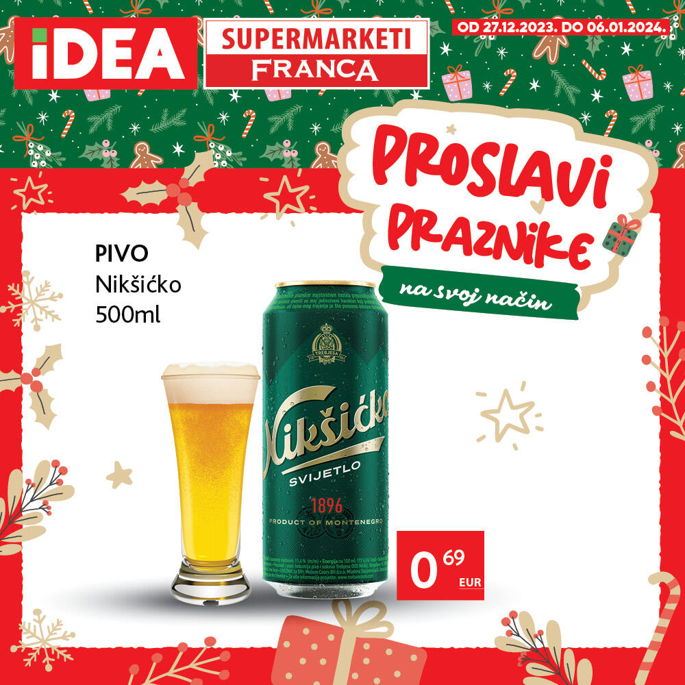 <p>Proslavi praznike na svoj način</p>