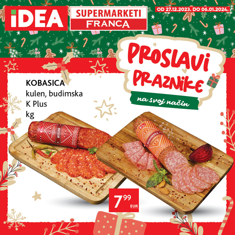 <p>Proslavi praznike na svoj način</p>