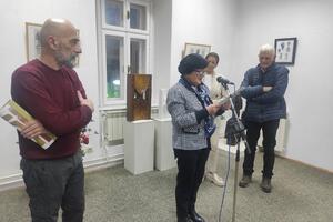 Izložba skulptura i grafika Zorana Obrenovića otvorena u Kolašinu