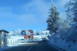 Pljevaljsko selo Kosanica jutros najhladnije mjesto u Crnoj Gori