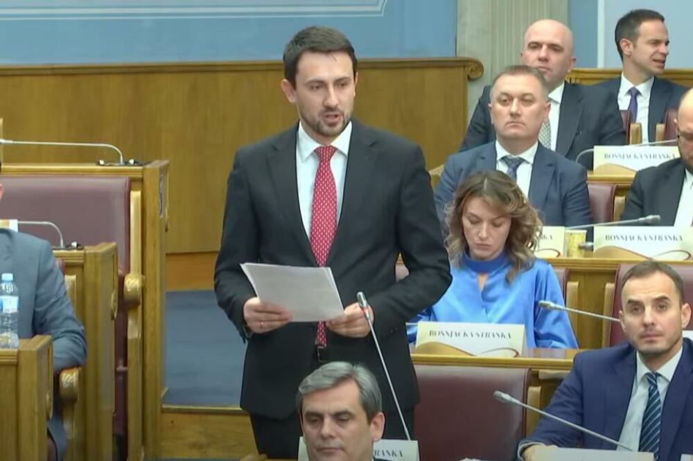 Amer Smailović, Foto: Skupština Crne Gore/Youtube