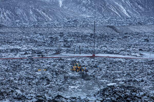 Pripreme Islanđana za buduću odbranu od lave