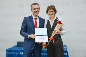 Danijela Stešević dobitnica Godišnje nagrade UCG: "Neprekidno...