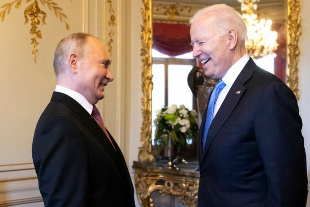 Vladimir Putin i Džo Bajden su se poslednji put sreli u Ženevi 2021. godine, Foto: Getty Images