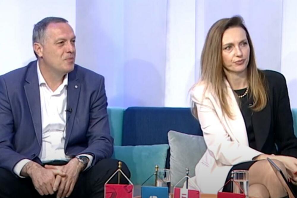 Božović i Mihailović, Foto: TV Vijesti
