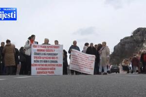 Bivši radnici "Košute" u ponedjeljak će blokirati put Cetinje -...