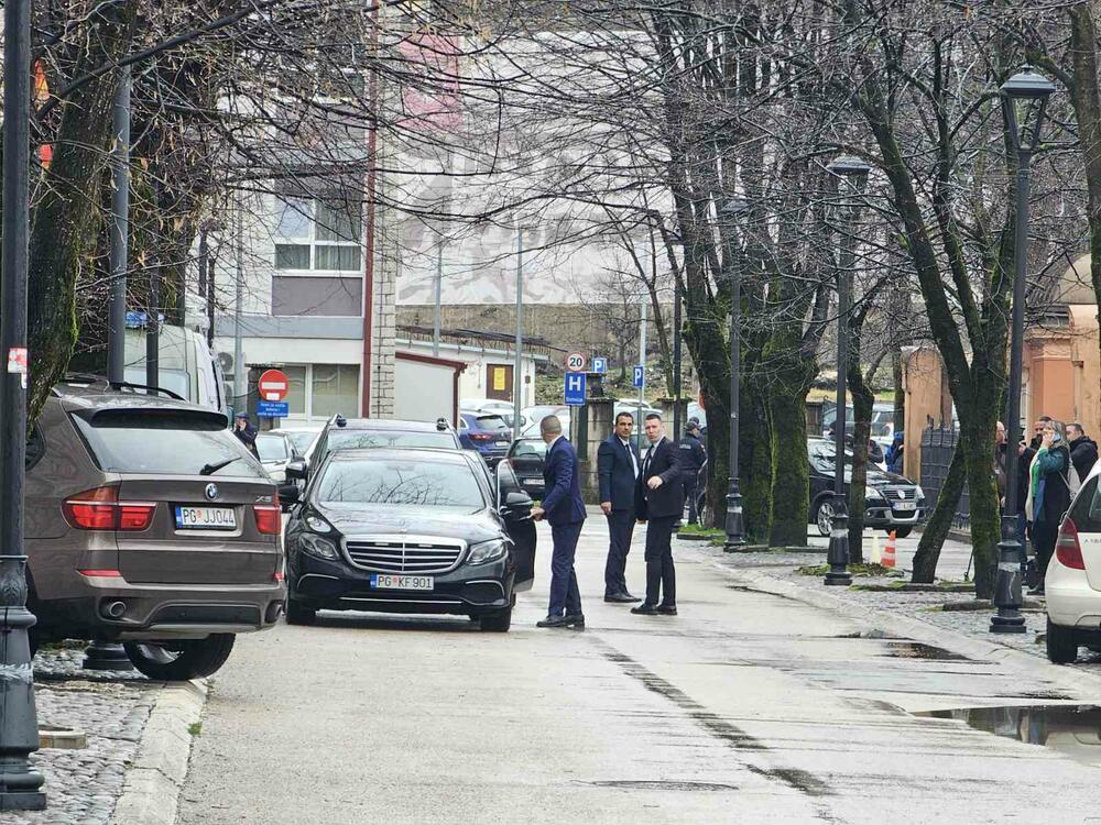 <p>Okupljeni nose transparente sa natpisima "Mandiću, promašio si Prijestonicu", "Nećemo Putinove lame na čelu države", "Crna Gora je za EU", Pod Lovćenom, a ne pod koljenicom", "Dalaj lama iz Kristala"</p>