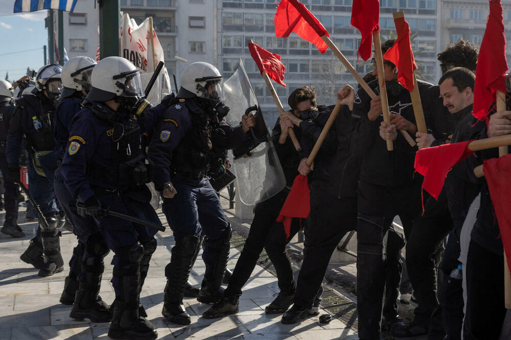 <p>Policija je saopštila da je na skupu bilo 17.000 ljudi, dok organizatori pominju broj od 30.000 okupljenih</p>