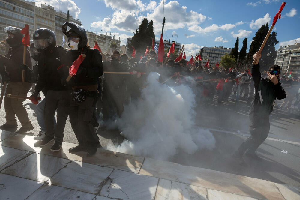 <p>Policija je saopštila da je na skupu bilo 17.000 ljudi, dok organizatori pominju broj od 30.000 okupljenih</p>