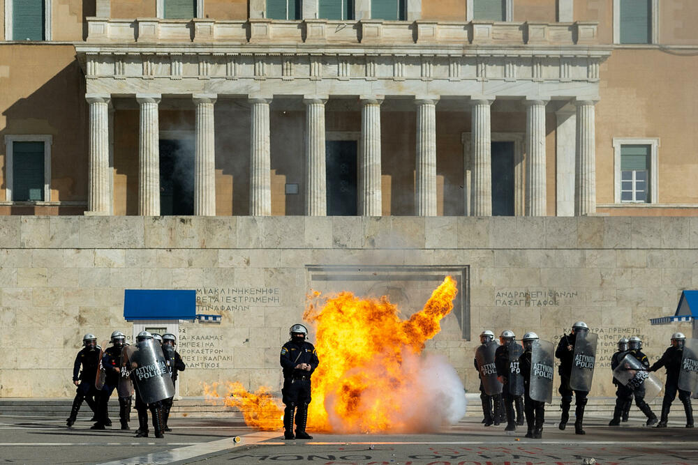 <p>Policija je saopštila da je na skupu bilo 17.000 ljudi, dok organizatori pominju broj od 30.000 okupljenih</p>