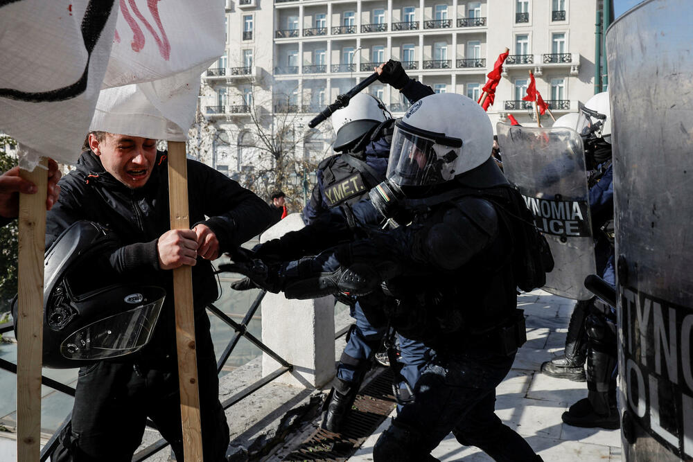 <p>Policija je saopštila da je na skupu bilo 17.000 ljudi, dok organizatori pominju broj od 30.000 okupljenih</p>