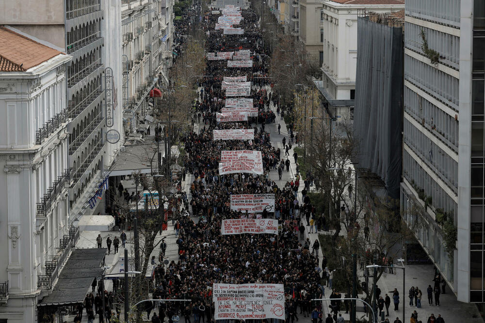 <p>Policija je saopštila da je na skupu bilo 17.000 ljudi, dok organizatori pominju broj od 30.000 okupljenih</p>