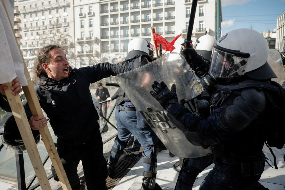 <p>Policija je saopštila da je na skupu bilo 17.000 ljudi, dok organizatori pominju broj od 30.000 okupljenih</p>