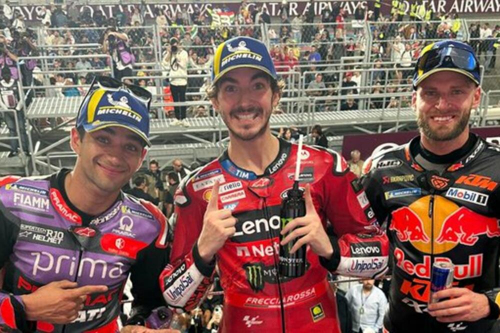 Podijum u Dohi, Foto: Moto GP/twitter