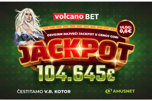 Osvojen najveći online casino jackpot od 104.645€