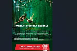 Predstava "Tarzan - gospodar džungle" u Tivtu