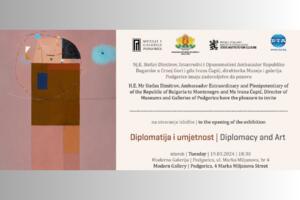 Izložba “Diplomatija i umjetnost” od sjutra u Podgorici