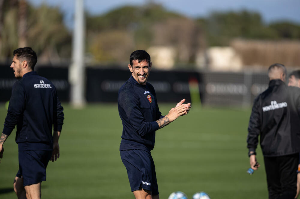 Stefan Savić na ranijem okupljanju reprezentacije, Foto: FSCG/Filip Roganović