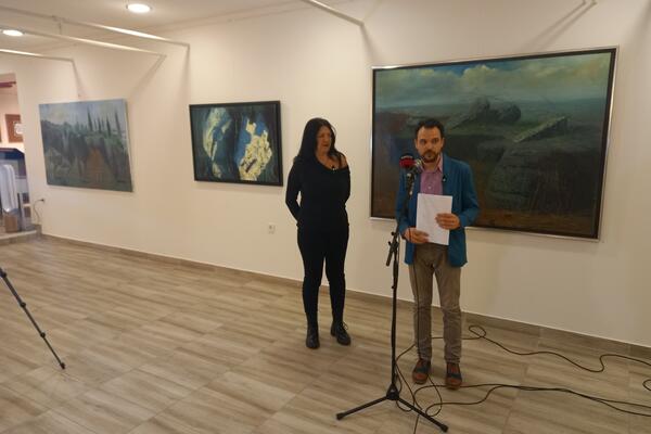 U Pljevljima otvorena izložba slikarke Milijane Vujović