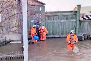 Više od 10.000 kuća poplavljeno u ruskim regionima Urala, Volge i...