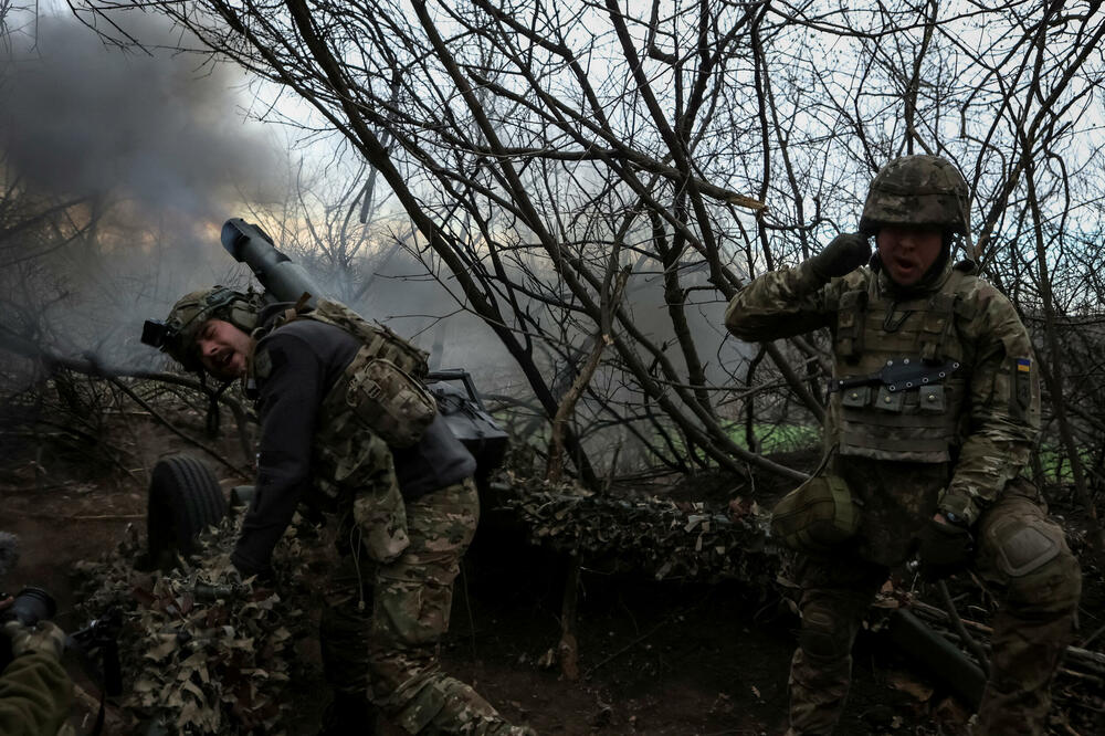 Pripadnici 12. brigade specijalnih snaga Azov Nacionalne garde Ukrajine, Foto: Reuters