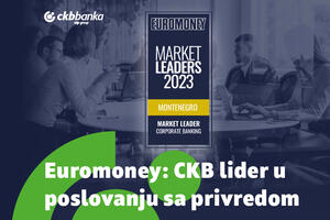 Euromoney: CKB lider u poslovanju sa privredom