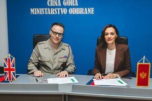 Potpisan Plan bilateralne saradnje ministarstava odbrane Crne Gore...