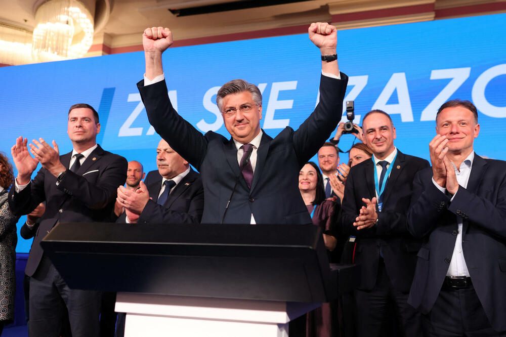 Treći mandat na mjestu premijera: Andrej Plenković, Foto: REUTERS