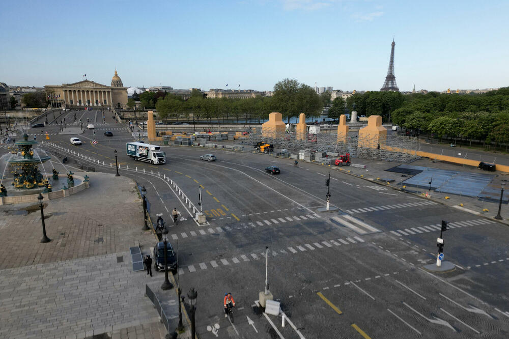Pariz se polako sprema za Igre, Foto: Reuters