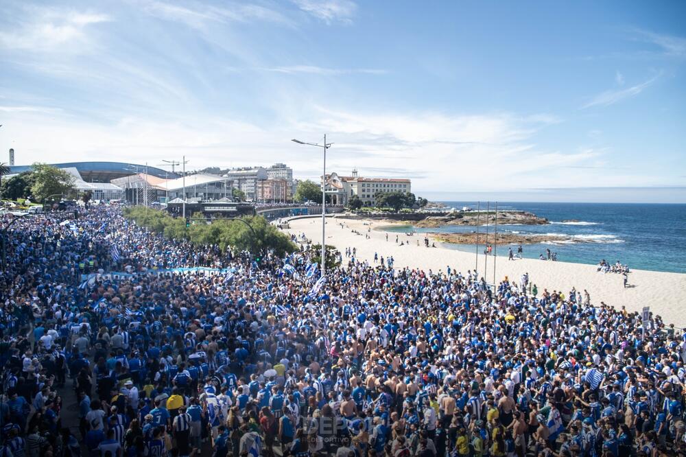 Fešta u La Korunji kao u šampionskim danima, Foto: RCDeportivo