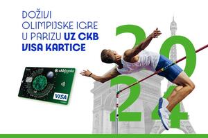 Doživi Olimpijske igre u Parizu uz CKB Visa kartice!