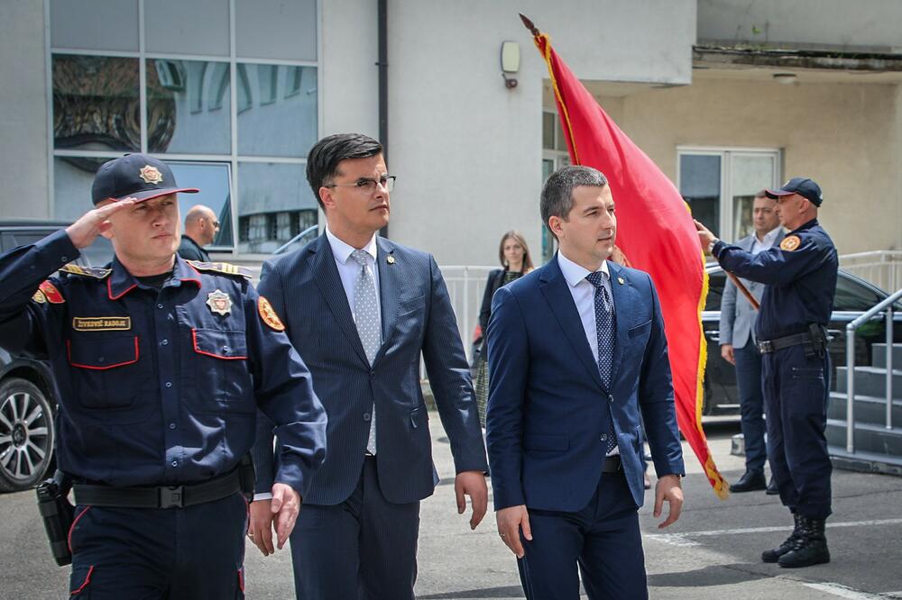 Šaranović i Bečić u Pljevljima, Foto: Vlada Crne Gore