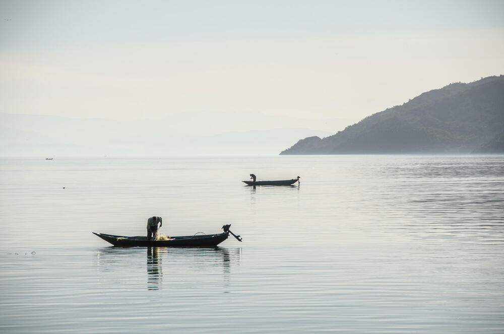 skadar lake is tranquil and serene 