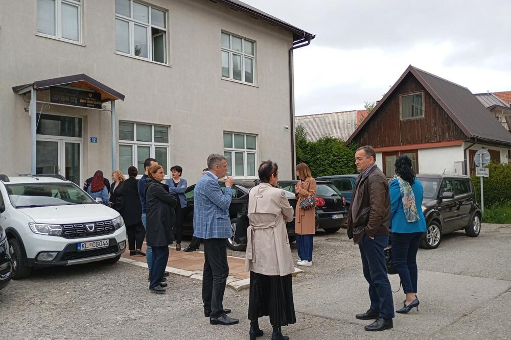 Sa protesta podrške u Kolašinu, Foto: Dragana Šćepanović