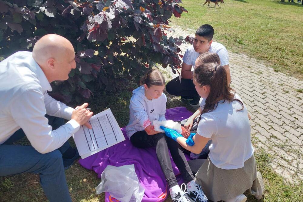 Sa takmičenja u Nikšiću, Foto: Crveni krst Nikšić