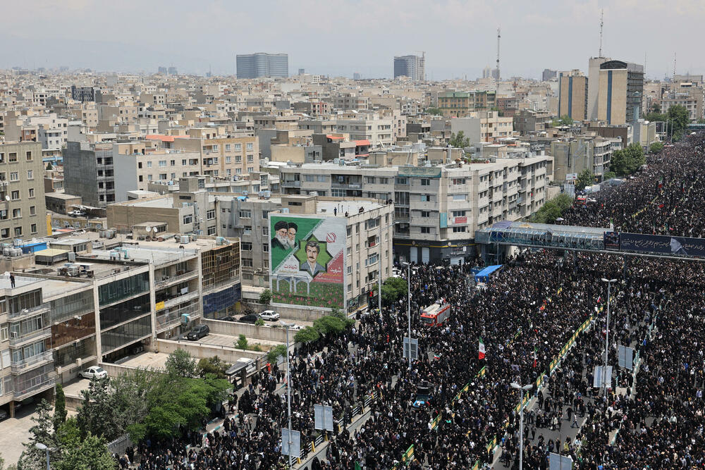 <p>Ceremoniji prisustvuje i Ismail Hanije, vođa Hamasa, gupe koju su Sjedinjene Američke Države (SAD) i Evropska unija (EU) proglasile terorističkom organizacijom. Iran je naoružavao i podržavao Hamas tokom trenutnog rata sa Izraelom u Pojasu Gaze</p>